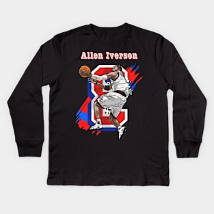 LEGENDARY PHILLY ALLEN 76ers Kids Long Sleeve T-Shirt